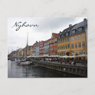 Carte Postale couleurs nyhavn