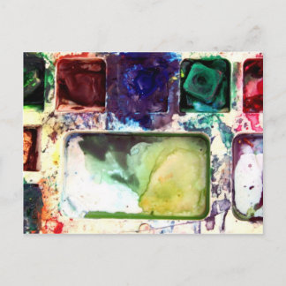 Carte postale COULEURS PALETTES