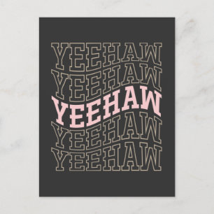 Carte Postale Country de Rodeo Western