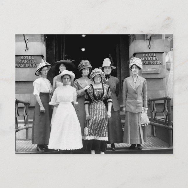 Carte Postale Country Girls Take New York, 1910 (Devant)