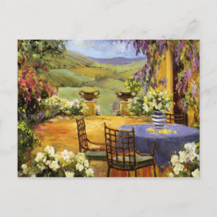 Carte Postale Countryside Terrace
