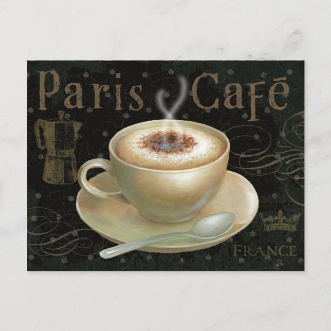 Carte Postale Coupe Cappuccino (Devant)