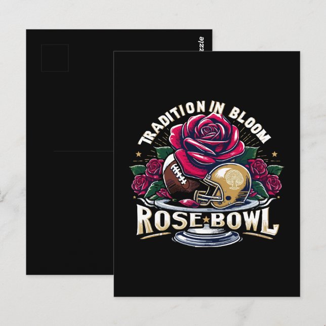 Carte Postale coupe de rose (Devant / Derrière)