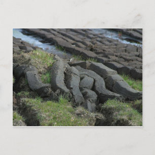 Carte Postale Coupe de tourbe