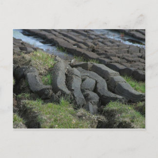 Carte Postale Coupe de tourbe