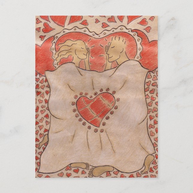 Carte Postale Couple (Devant)