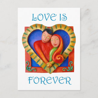 Carte Postale Couple amoureux