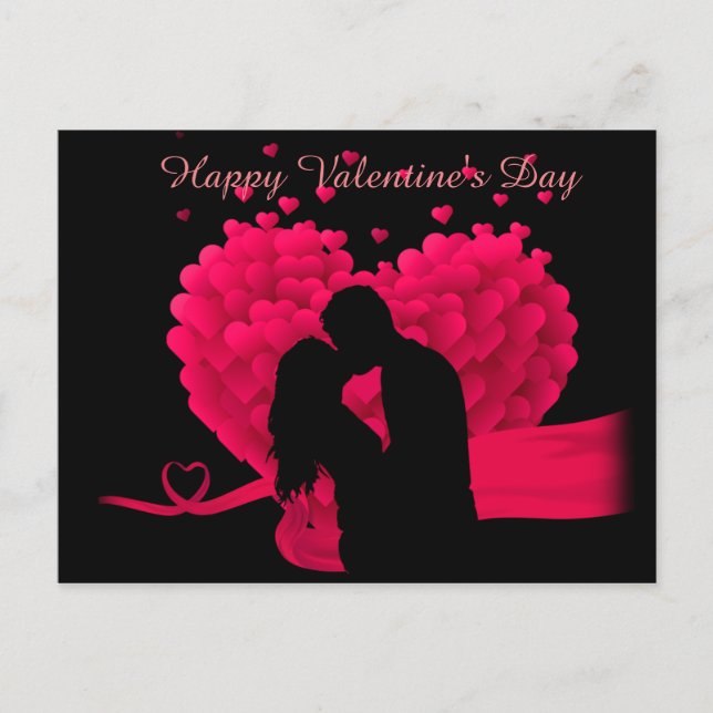Carte Postale Couple amoureux  (Devant)