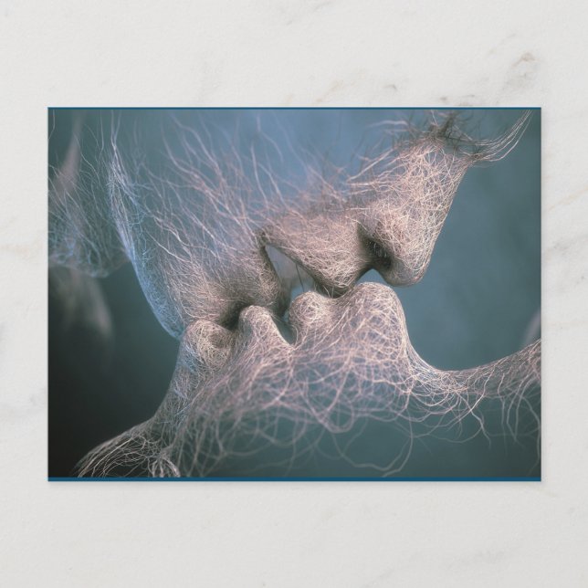 Carte Postale Couple amoureux (Devant)