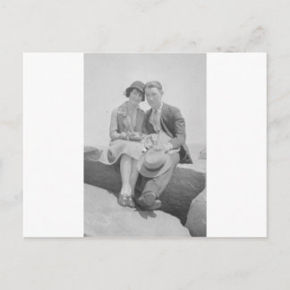 Carte Postale Couple des années 1930