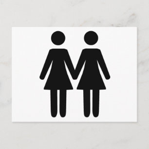 Carte Postale Couple lesbien
