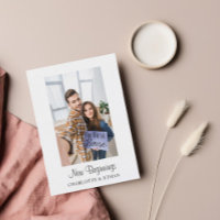 Couple mignon Notre Première Maison Faire-part de