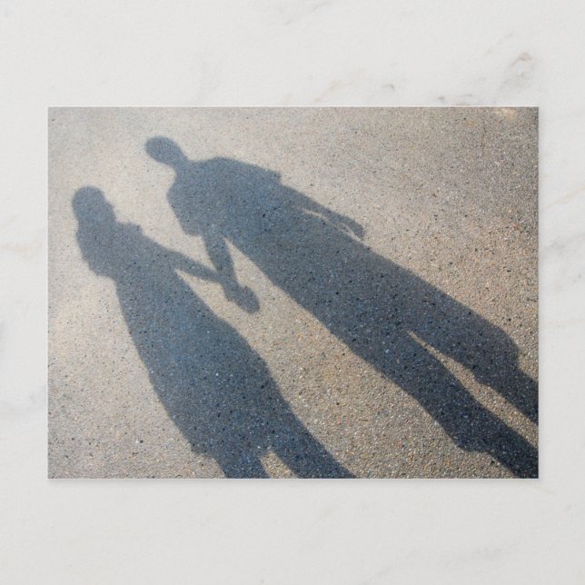 Carte postale Couple Ombre (Devant)