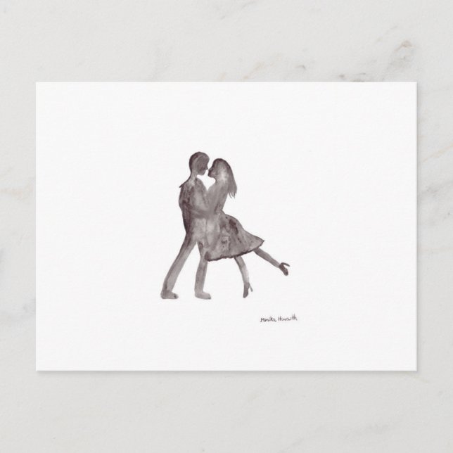 Carte Postale couple Romance (Devant)