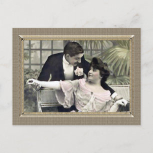 Carte Postale Couple romantique - dansons-nous