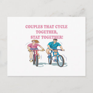 Carte Postale Couples qui tournent ensemble