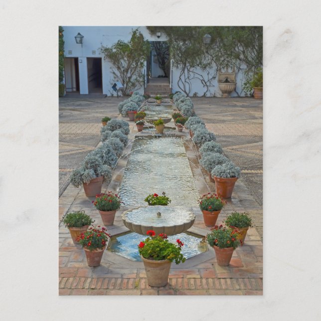 Carte Postale Cour de Cordoue Patios (Devant)
