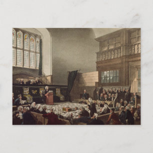 Carte Postale Cour de l'Échiquier, Westminster Hall