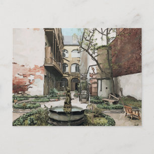 Carte Postale Cour du quartier français
