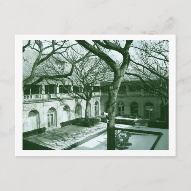 Carte Postale Cour intérieure à Chicago (Devant)