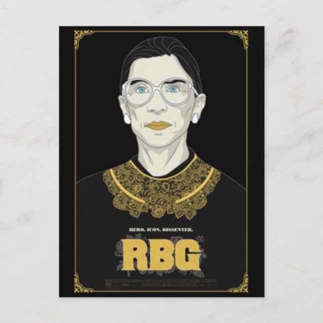 Carte Postale Cour suprême Ruth Bader Ginsburg (Devant)