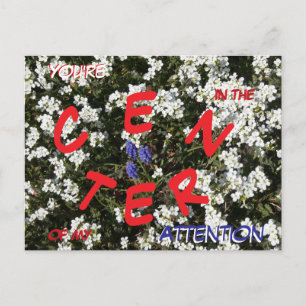 Carte postale Courante Yarrow & Graphe Hyacinth Me