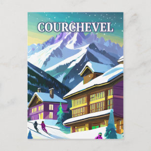 Carte Postale Courchevel : Éclat et Raffinement dans le Paradis
