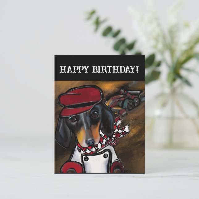 CARTE POSTALE COUREUR DOXIE (Debout devant)