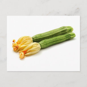 Carte Postale Courgettes triées