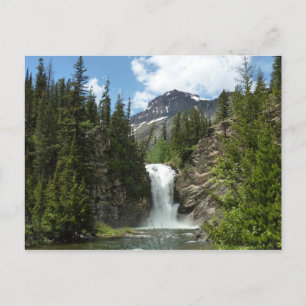 Carte Postale Courir Eagle Falls au parc national des Glaciers