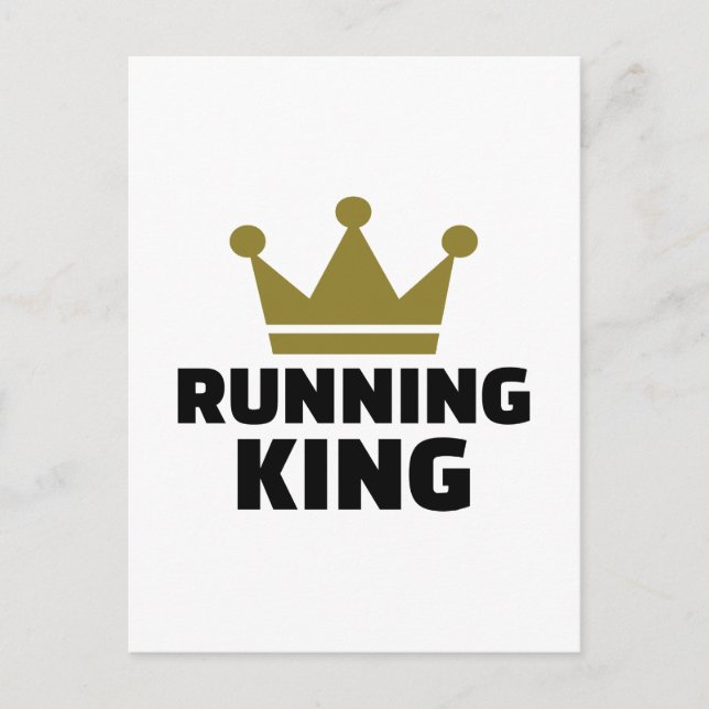 Carte Postale Courir King (Devant)