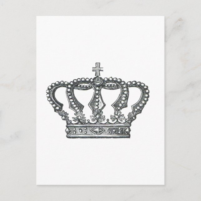 Carte Postale Couronne (Devant)