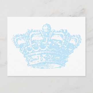 Carte Postale Couronne bleue
