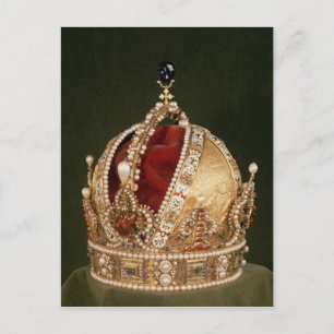 Carte Postale couronne de couronnement de Rudolph II, c.1576