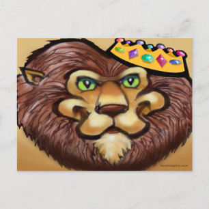 Carte Postale Couronne de lion