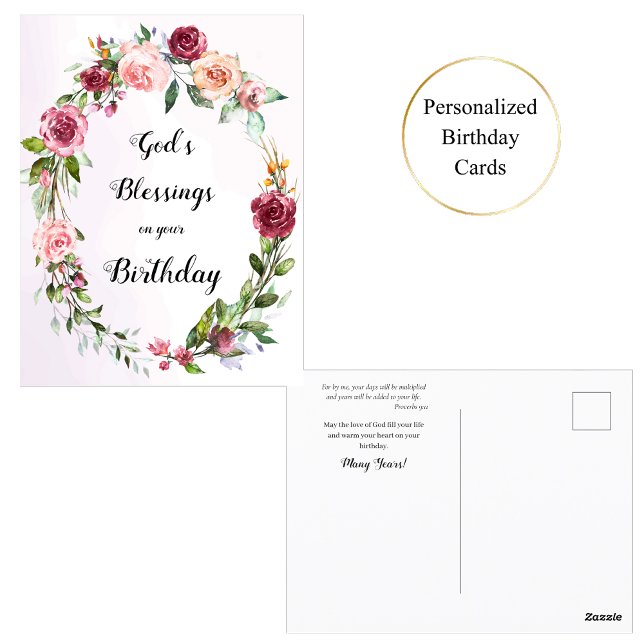 Carte Postale Couronne de roses roses rouges Orthodoxes chrétien (Créateur téléchargé)