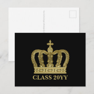 Carte Postale Couronne d'or - luxe royal 1