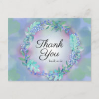 Couronne Fleurie Bleue Violette Merci Pour Tout Ce