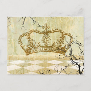 Carte Postale Couronne royale avec succursales
