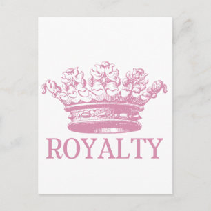 Carte Postale Couronne Vintagec - Pourcentage