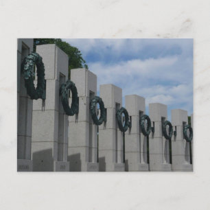 Carte Postale Couronnes commémoratives de la Seconde Guerre mond