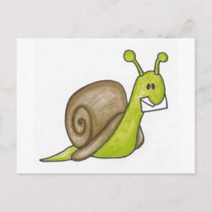 Carte postale Courrier