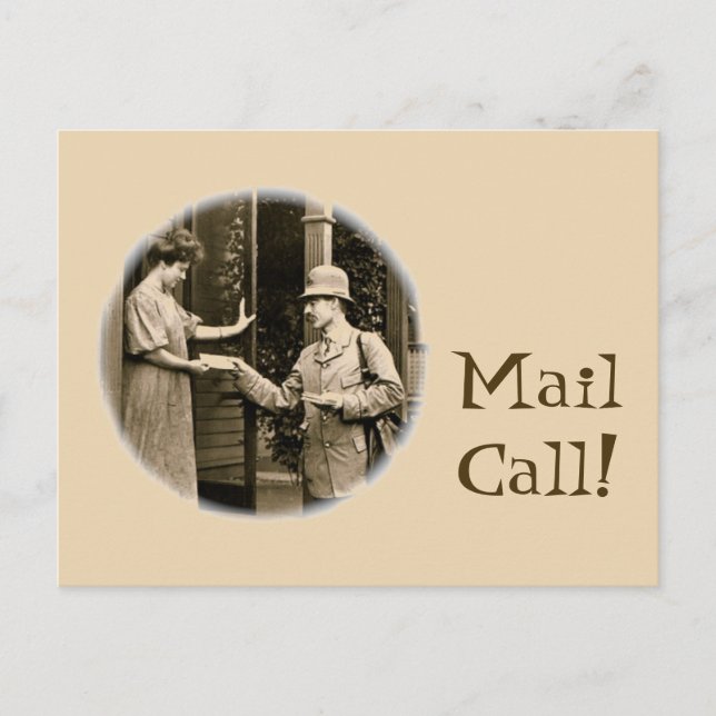 Carte Postale Courrier 1908 (Devant)