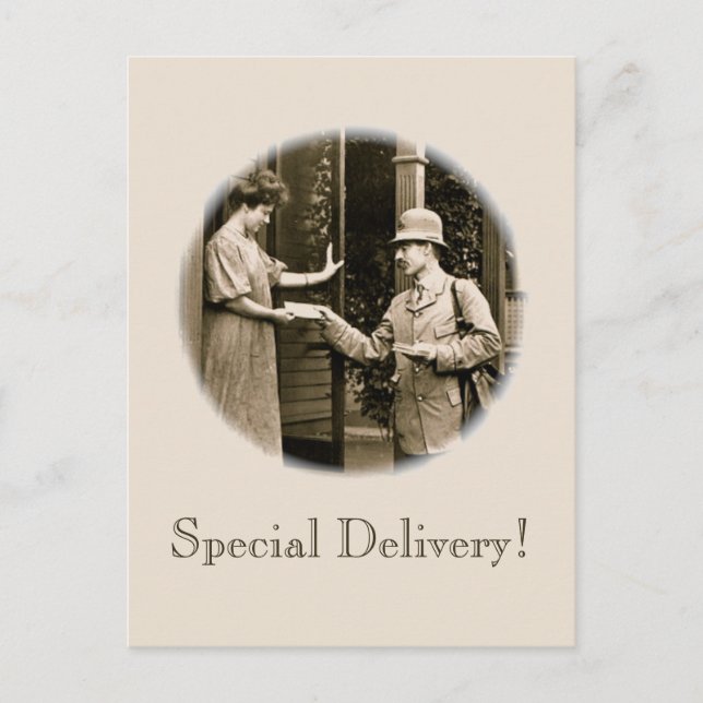 Carte Postale Courrier 1908 (Devant)