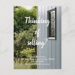 Carte Postale Courrier de référence immobilier - Vendre plus ave