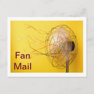 Carte Postale Courrier des fans
