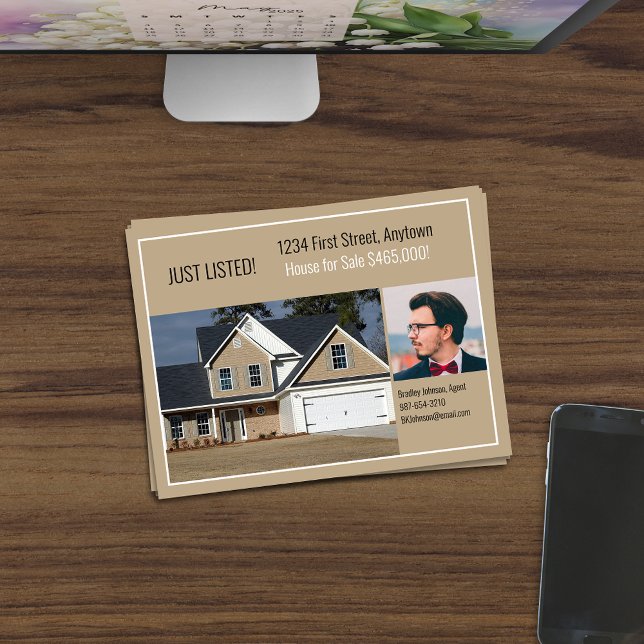 Carte Postale Courrier direct immobilier Tan (Créateur téléchargé)