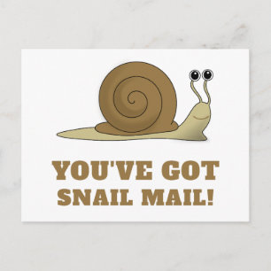 Carte Postale Courrier Mignon Drôle Rétro