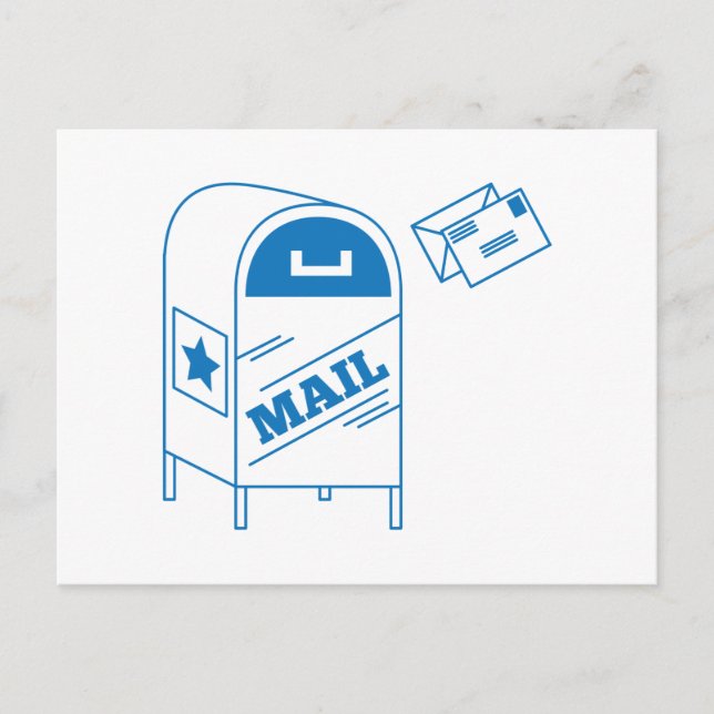 Carte Postale Courrier postal (Devant)