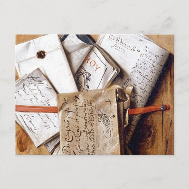 Carte Postale Courrier vintage (Devant)